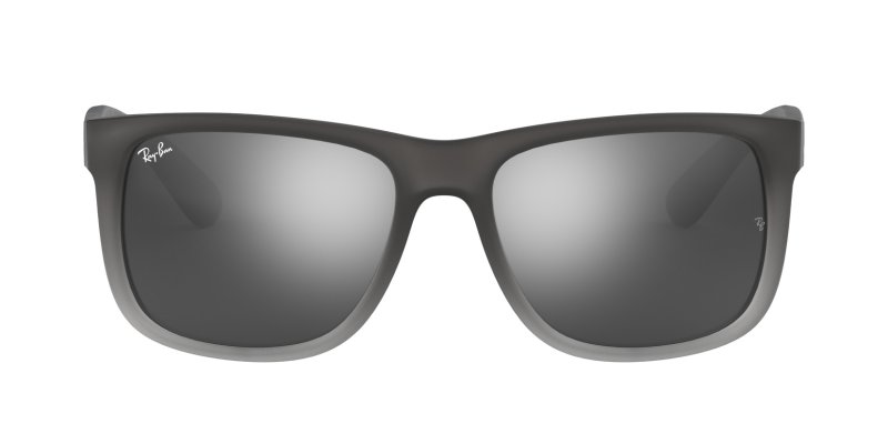 Justin RB4165 54mm - Rubber Grey On Clear Grey