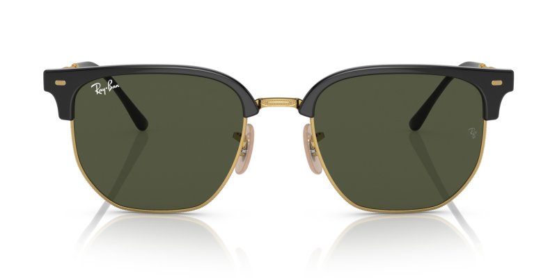 New Clubmaster RB4416 53mm - Black On Arista