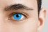 Man Wearing Zombie Blue Contacts