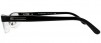 Burberry BE1156 1001 Black Glasses Side